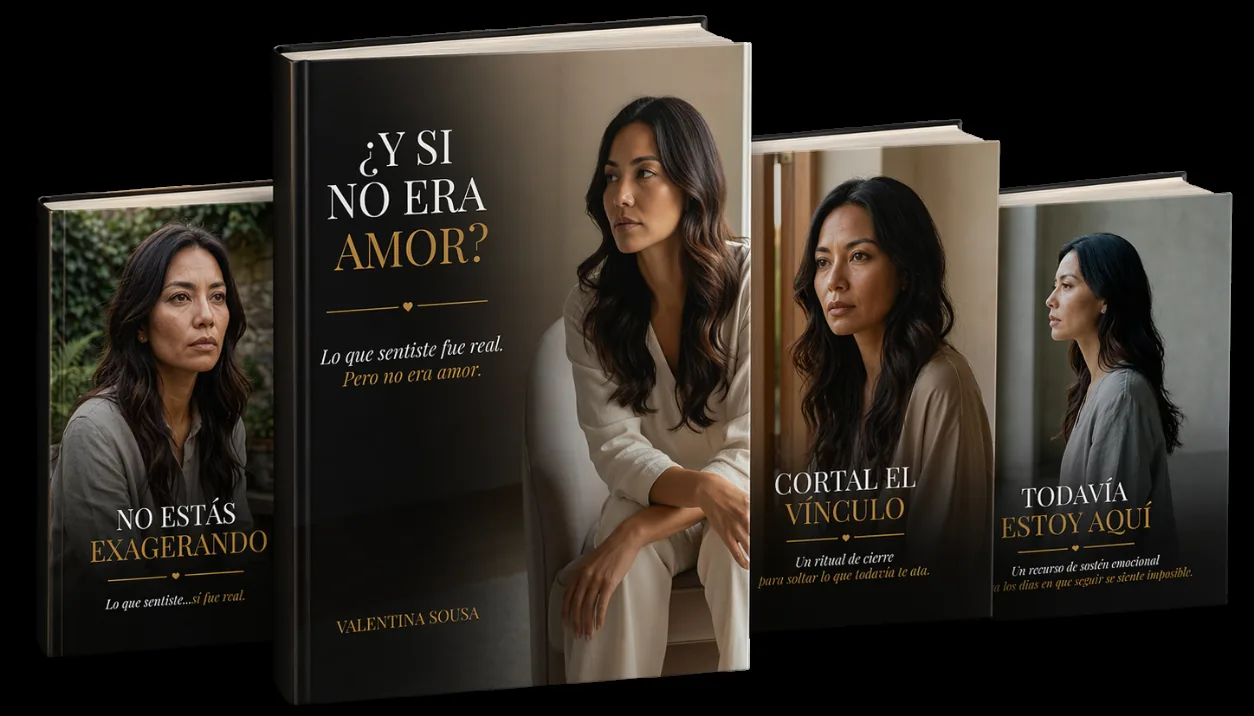 Colección digital Método No Era Amor con cuatro ebooks para leer en celular o tablet
