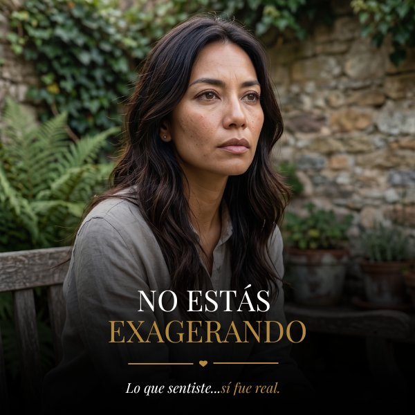 No estás exagerando